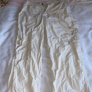 Beige cargo pants